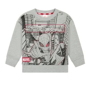 Spiderman Toddler Boy Long Sleeve Crewneck